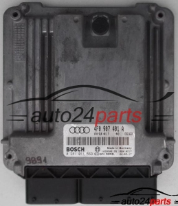 MOTORSTEUERGERÄT ECU STEUERGERAT AUDI A6 3.0 TDI BOSCH 0 281 011 569, 0281011569, 4F0 907 401 A, 4F0907401A 