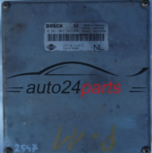 KOMPUTER STEROWNIK SILNIKA NISSAN PRIMERA 1.8 BOSCH 0261203783, 0 261 203 783, 23710-3J413 237103J413 - 2547