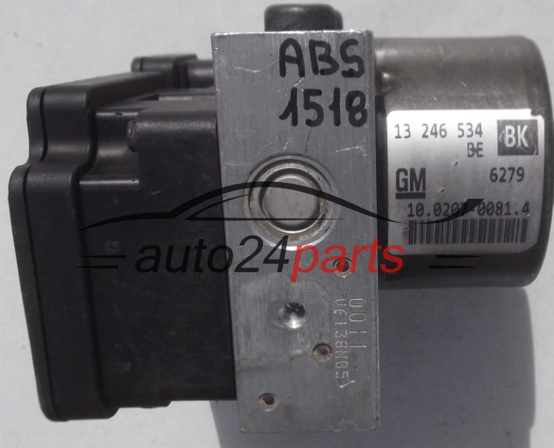 ABS OPEL ASTRA H ZAFIRA B POMPA 13 246 534 BK, 13246534, 10.0207-0081.4, 10020700814, 10.0970-0503.3, 10097005033