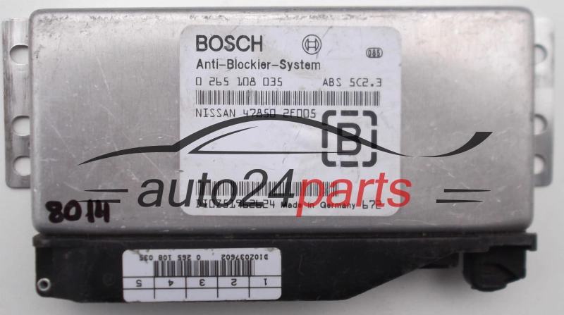 BOSCH 0 265 108 035, 0265108035, 47850 2F005, 478502F005 