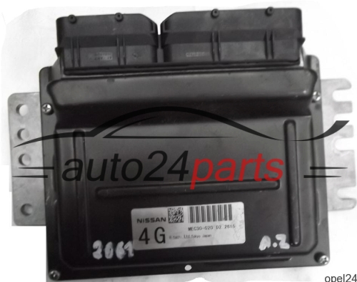 MOTORSTEUERGERÄT ECU STEUERGERÄT NISSAN PRIMERA 1.8 MEC30020 MEC30-020 D2 4G 23710AU360