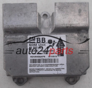 STEROWNIK MODUL PODUSZEK POWIETRZNYCH OPEL CORSA D 13 262 361 BB, 13262361 BB - SP 23