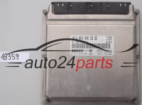 KOMPUTER STEROWNIK SILNIKA MERCEDES 3.2 CDI BOSCH 0 281 010 067, 0281010067, A 024 545 33 32, A0245453332, CR2.15