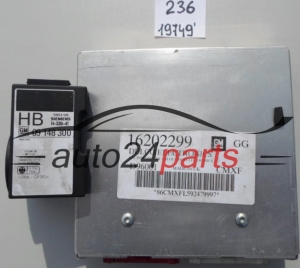 KOMPUTER STEROWNIK SILNIKA OPEL VECTRA 16202299 GG, 16202299GG, D96001, BWHN 