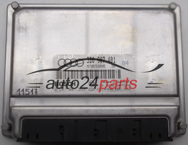 KOMPUTER STEROWNIK SILNIKA AUDI A6 2.5 TDI, BOSCH 0 281 001 938, 0281001938, 3B0 907 401, 3B0907401