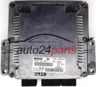MOTORSTEUERGERÄT ECU STEUERGERÄT PEUGEOT 206 2.0 HDI BOSCH 0281011083 9648394480, 9640938680, EDC15C2 66, 28FM0397 