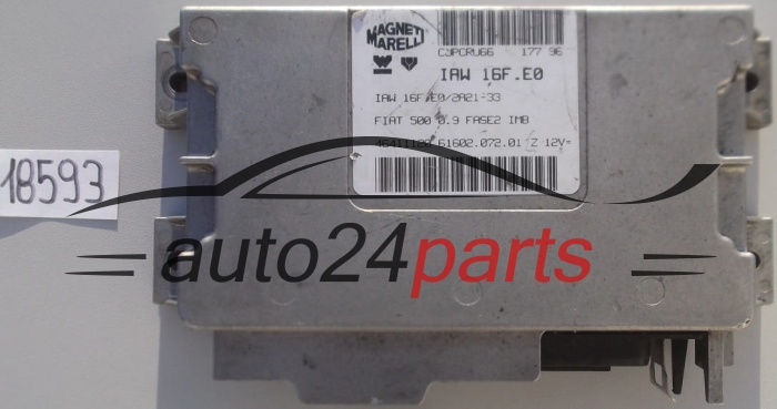 KOMPUTER STEROWNIK SILNIKA FIAT 500 0.9 IAW 16F. E0, IAW16FE0, 2A21-33, 46411120, 61602.072.01, 6160207201