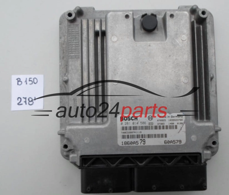 KOMPUTER STEROWNIK SILNIKA MITSUBISHI LANCER BOSCH 0 281 014 586 0281014586 1860A579 60A579 1860A57960A579