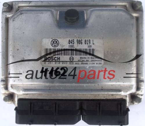 ECU CENTRALITA DE MOTOR VW VOLKSWAGEN LUPO 1.4 TDI 045906019L, 045 906 019 L BOSCH 0281010049, 0 281 010 049