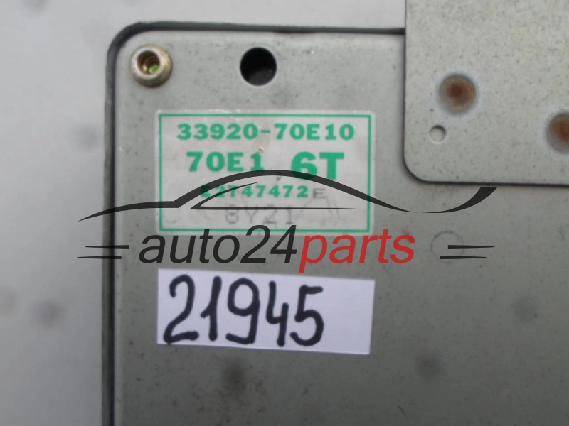 Sterownik silnika SUZUKI VITARA 1.6 TBI MITSUBISHI E2T47472 33920-70E10 70E1 6T -