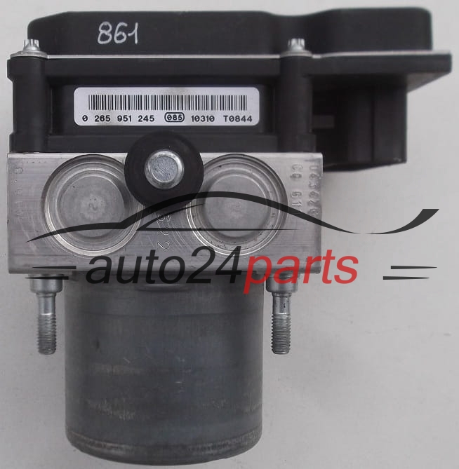 ABS HYDRAULIK-AGGREGAT MIT STEUERGERAET  BOSCH 0 265 230 737, 0265230737, 96 770 317 80, 9677031780, 0 265 951 245, 0265951245 
