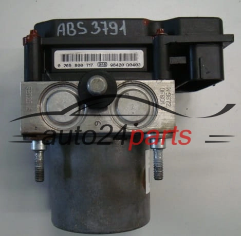ABS POMPA I STEROWNIK DUCATO BOXER JUMPER BOSCH 0 265 232 112, 0265232112, 00518045960, 0265800717