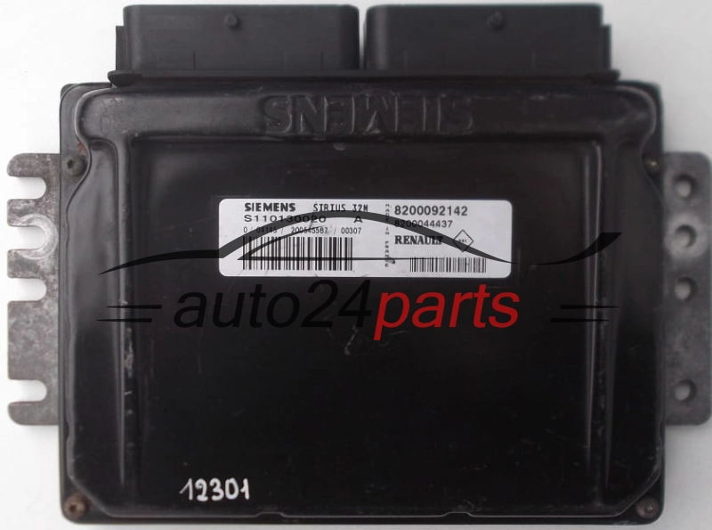 KOMPUTER STEROWNIK SILNIKA RENAULT MEGANE 1.6 SIEMENS S110130020 A, 8200092142