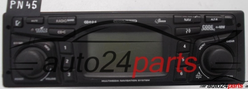 RADIO CD NAVI CAMBIADOR RENAULT ANKNR101-01 / ANKNR10110 / 0123456789 / MS4140RS 