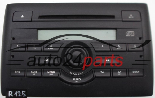 RADIO CD MODEL OB FIAT STILO 735374218 / 2FCF-18C836-JA / 2FCF18C836JA / M232645 - R125