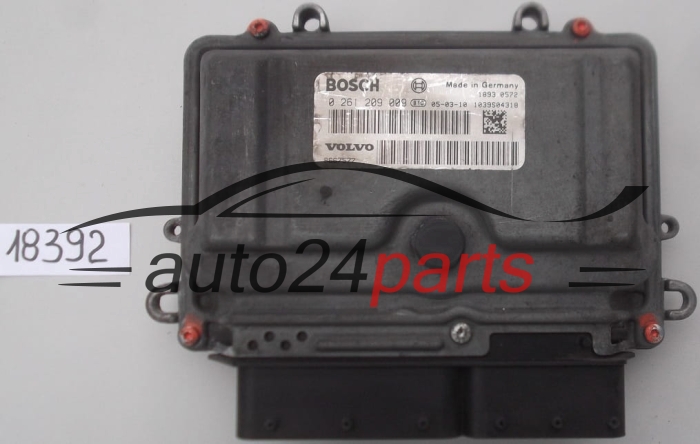 KOMPUTER STEROWNIK SILNIKA VOLVO S40 V50 T5 2.5 8667577 BOSCH 0261209009, 0 261 209 009, 8667577