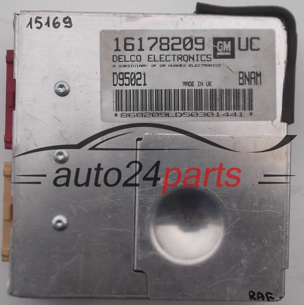 KOMPUTER STEROWNIK SILNIKA OPEL TIGRA 1.6 16178209 UC