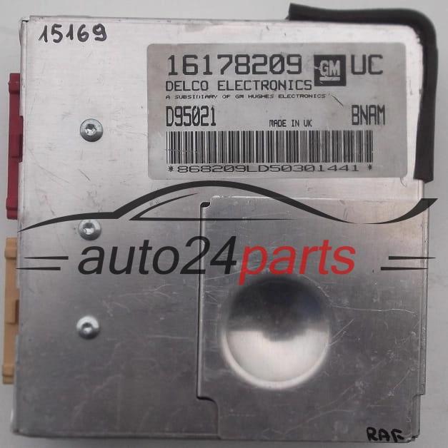 Sterownik silnika OPEL TIGRA 1.6 16178209UC D95021 BNAM - 14820 15169