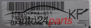 KOMPUTER STEROWNIK SILNIKA HONDA CIVIC 37820-PMA-G11, 37820PMAG11, 795598-1X16 KF, 7955981X16KF, 7955981X16