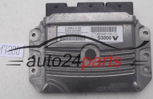 KOMPUTER STEROWNIK SILNIKA RENAULT CLIO 1.2 215854126B, 21585412-6B, 8200504593 8200461733