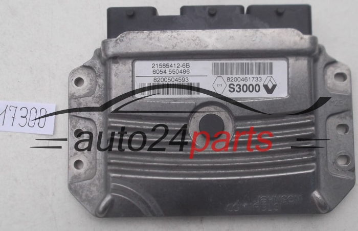KOMPUTER STEROWNIK SILNIKA RENAULT CLIO 1.2 215854126B, 21585412-6B, 8200504593 8200461733