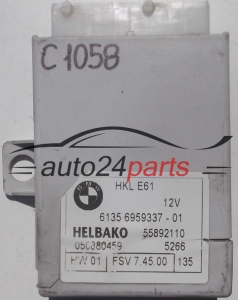 KOMFORTSTEUERGERÄT BMW E46 HELBAKO 55892110, 050380459, 6135 6959337-01, 6135695933701 