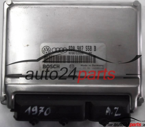 MOTORSTEUERGERÄT ECU STEUERGERÄT AUDI A4 VW PASSAT 1.8 ADR 8D0 907 558 B, 8D0907558B, BOSCH 0261204774, 0 261 204 774