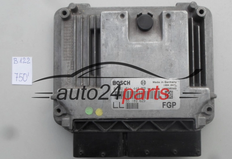 KOMPUTER STEROWNIK SILNIKA OPEL VECTRA SIGNUM 1.9 CDTI Z19DT Z19DTL Z19DTH 55189629 LL, 55 189 629 LL, BOSCH 0281011448, 0 281 011 448, 55189629, 55 189 629, 6235370, 62 35 370 