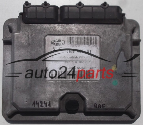  CALCULATEUR MOTEUR FIAT LANCIA LYBRA MAGNETI MARELLI IAW 49F.B1, IAW49FB1, 61600.340.03, 6160034003 