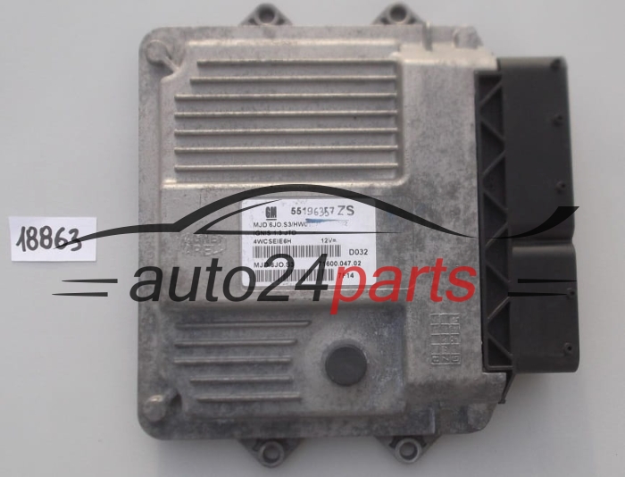KOMPUTER STEROWNIK SILNIKA SUZUKI IGNIS 1.3 DDIS MAGNETI MARELLI MJD 6JO.S3, MJD6JOS3, FGP 55196357 ZS, 71600.047.02, 7160004702