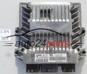  KOMPUTER STEROWNIK SILNIKA CITROEN PEUGEOT 5WS40106G-T, 5WS40106GT, SW9653647880 HW9647423380, SID801A