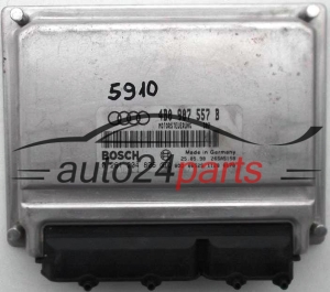 KOMPUTER STEROWNIK SILNIKA AUDI A6 1.8T 1.8 TURBO 4B0907557B, 4B0 907 557 B, BOSCH 0261204806, 0 261 204 806, BENZIN D02, 28SA5168 - 5910, 9372