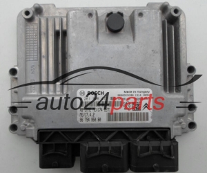 MOTORSTEUERGERÄT ECU STEUERGERÄT CITROEN PEUGEOT BOSCH 0 261 S06 472,  96 754 950 80,  9666319180, MEV17.4.2