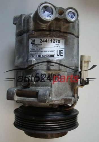 SPRĘŻARKA KLIMATYZACJI OPEL VECTRA C SIGNUM 1.8 SANDEN PXV16, GM 24411270 UE, 8612