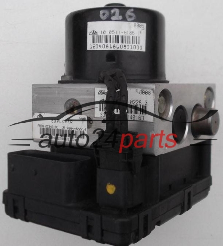 POMPE HYDRAULIQUE ET CALCULATEUR d'ABS FORD EXPLORER ATE 10.0511-8186.1,  F87A-2C346-BC