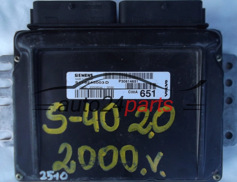 KOMPUTER STEROWNIK SILNIKA VOLVO S40 V40 2.0 SIEMENS S118245003D