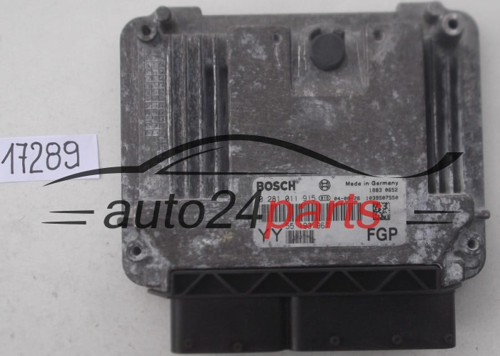 ECU CENTRALITA DE MOTOR OPEL VECTRA SIGNUM 1.9 CDTI Z19DTH BOSCH 0281011915