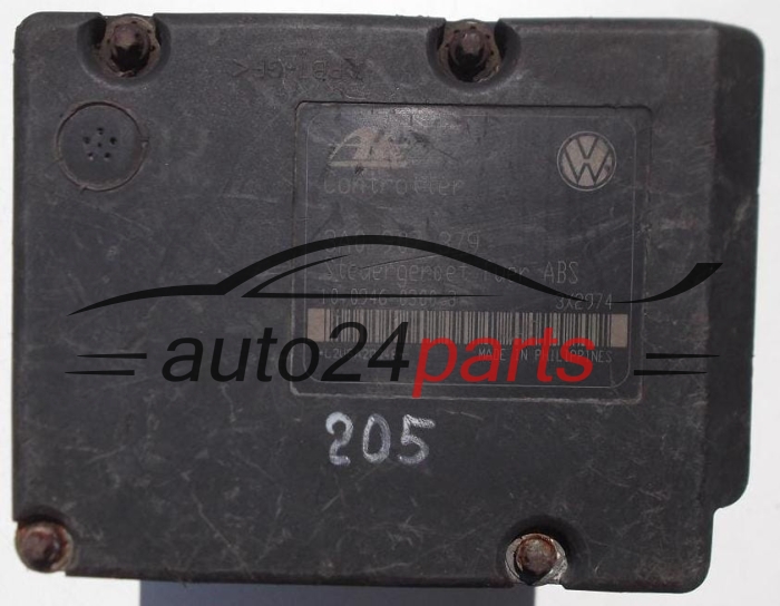 POMPE HYDRAULIQUE ET CALCULATEUR d'ABS SEAT SKODA VOLKSWAGEN 3A0 907 379, 10.0946-0300.3