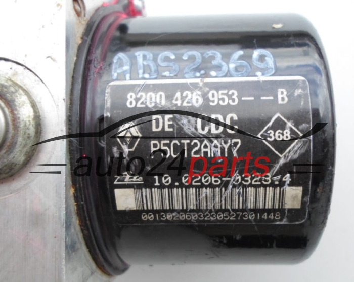 ABS PUMPE BLOCK HYDRAULIKPUMPE STEUERGERÄT RENAULT LAGUNA ESPACE P5CT2AAY7, ATE 10.0206-0323.4, 10020603234, 8200 426 953, 8200426953, 10.0960-1443.3, 10096014433