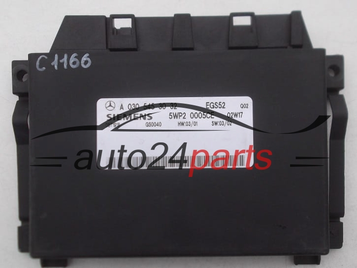 GETRIEBESTEUERGERÄT GETRIBESTEUERUNG MERCEDES W203 SIEMENS 5WP2 0005CE,  A 030 545 30 32