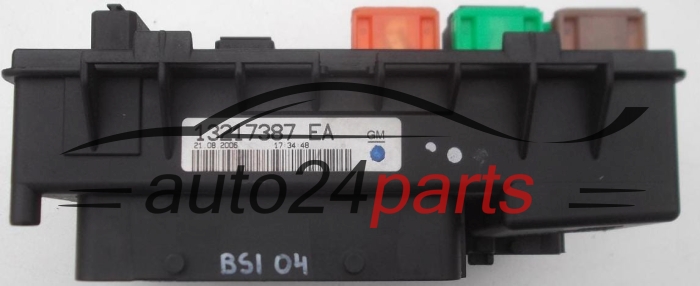  BOITE ELECTRIQUE A RELAIS ET FUSIBLE OPEL CORSA D 13217387 EA