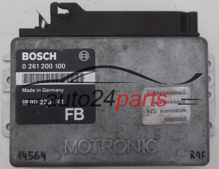 BOSCH 0 261 200 100, 0261200100, GM 90 233 741 FB, 90233741FB