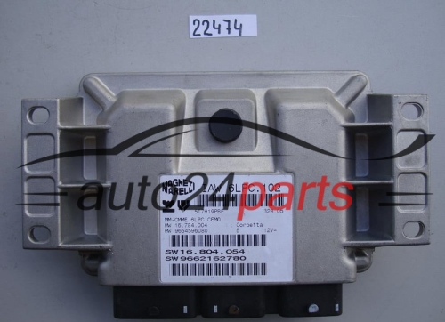 KOMPUTER STEROWNIK SILNIKA CITROEN PEUGEOT Magneti Marelli IAW 6LPC.102, IAW6LPC102, HW 16784004, 9654596080, SW 16804054, 9662162780
