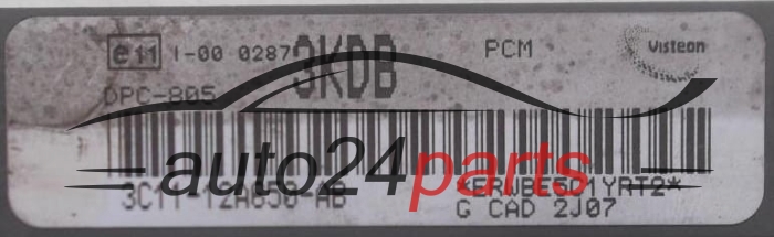 CALCULATEUR MOTEUR FORD TRANSIT 2.4 TDCI VISTEON 3C11-12A650-AB 