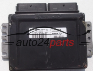ECU CENTRALITA DE MOTOR  RENAULT CLIO 1.2 SIEMENS S110115000 B, S110115000B, 8200162378, 8200029658