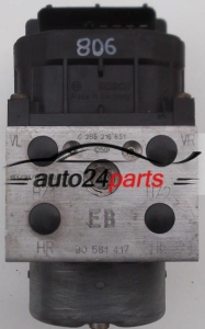 BOMBA HIDRAULICA Y CENTRALITA ABS OPEL ASTRA G ZAFIRA BOSCH 0 265 216 651, 0265216651, 90 581 417, 90581417, 0 273 004 362, 0273004362