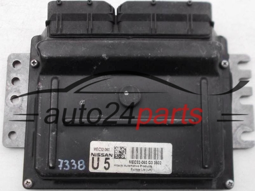 KOMPUTER STEROWNIK SILNIKA NISSAN MICRA 1.2 MEC32-060 U5, MEC32060, G3 3502, G33502, MEC32060G33502 - 