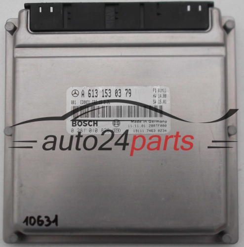 KOMPUTER STEROWNIK SILNIKA MERCEDES W 210 E 320 CDI BOSCH 0 281 010 828, 0281010828, A 613 153 03 79, A6131530379, 6131530379 - 10631