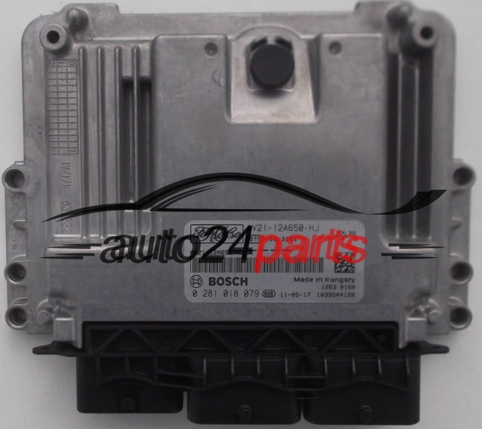 CALCULATEUR MOTEUR FORD FIESTA 1.6 TDCI BOSCH 0281018079, AV2112A650HJ 