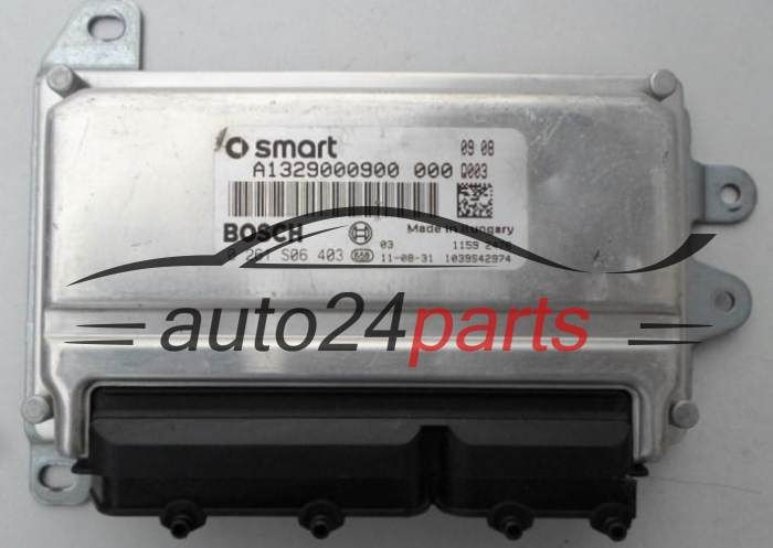 MOTORSTEUERGERÄT ECU STEUERGERÄT MERCEDES SMART BRABUS 1.0 BOSCH 0 261 S06 403